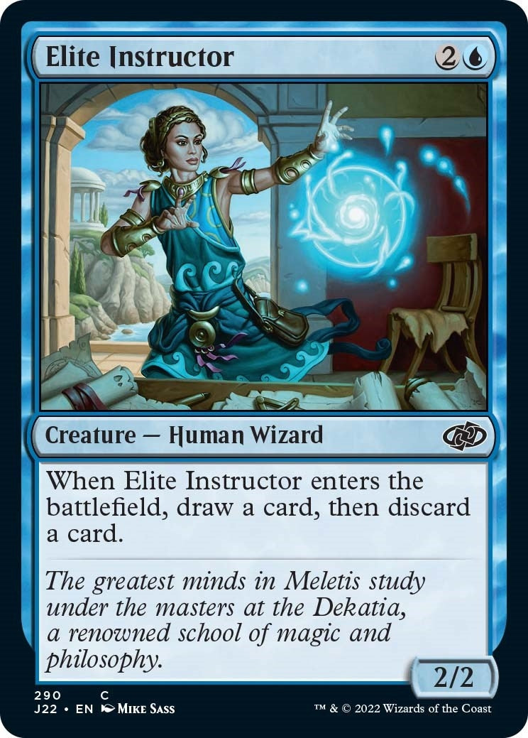 Image for Elite Instructor (Jumpstart 2022) (290) - Magic: The Gathering