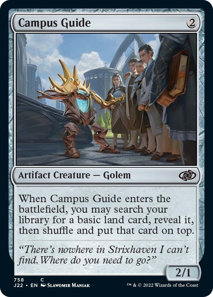 Image for Campus Guide (Jumpstart 2022) (758) - Magic: The Gathering