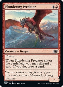 Image for Plundering Predator (Jumpstart 2022) (37) - Magic: The Gathering