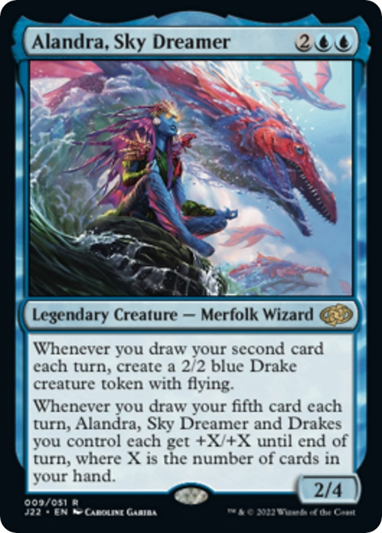Image for Alandra, Sky Dreamer (Jumpstart 2022) (9) - Magic: The Gathering