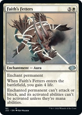 Image for Faith's Fetters (Jumpstart 2022) (181) - Magic: The Gathering