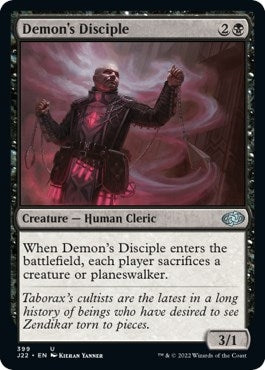 Image for Demon's Disciple (Jumpstart 2022) (399) - Magic: The Gathering