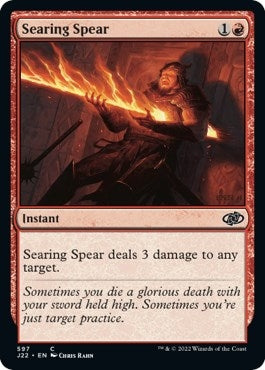 Image for Searing Spear (Jumpstart 2022) (597) - Magic: The Gathering