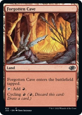Image for Forgotten Cave (Jumpstart 2022) (814) - Magic: The Gathering
