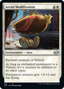 Image for Aerial Modification (Jumpstart 2022) (139) - Magic: The Gathering