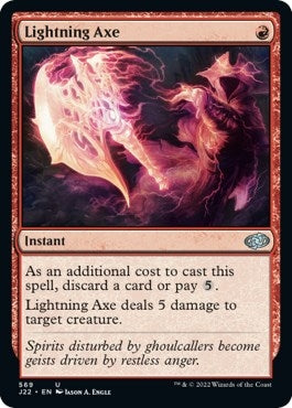 Image for Lightning Axe (Jumpstart 2022) (569) - Magic: The Gathering