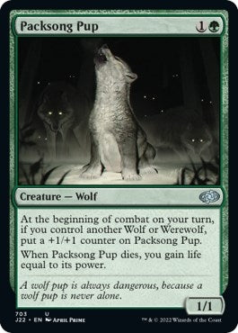 Image for Packsong Pup (Jumpstart 2022) (703) - Magic: The Gathering