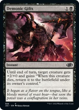 Image for Demonic Gifts (Jumpstart 2022) (398) - Magic: The Gathering