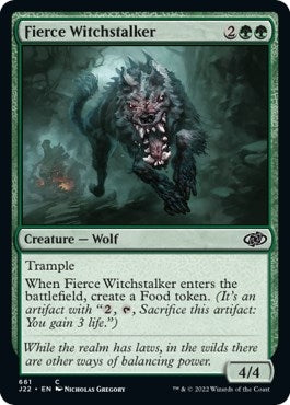 Image for Fierce Witchstalker (Jumpstart 2022) (661) - Magic: The Gathering