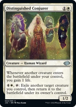 Image for Distinguished Conjurer (Jumpstart 2022) (4) - Magic: The Gathering