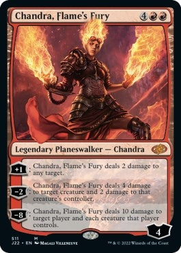 Image for Chandra, Flame's Fury (Jumpstart 2022) (511) - Magic: The Gathering