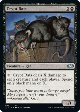 Image for Crypt Rats (Jumpstart 2022) (392) - Magic: The Gathering