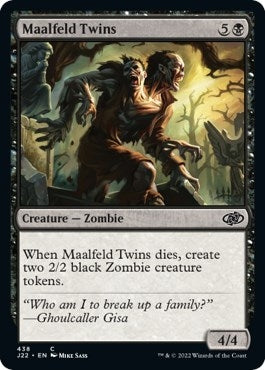 Image for Maalfeld Twins (Jumpstart 2022) (438) - Magic: The Gathering