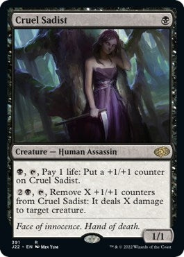 Image for Cruel Sadist (Jumpstart 2022) (391) - Magic: The Gathering