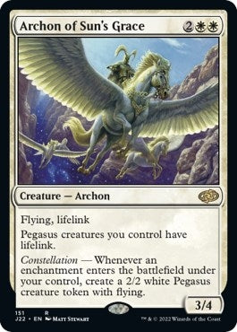 Image for Archon of Sun's Grace (Jumpstart 2022) (151) - Magic: The Gathering