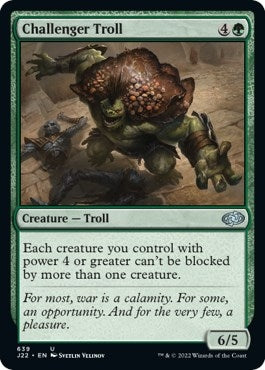 Image for Challenger Troll (Jumpstart 2022) (639) - Magic: The Gathering