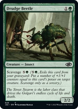 Image for Drudge Beetle (Jumpstart 2022) (649) - Magic: The Gathering