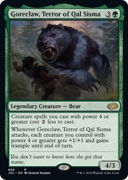 Image for Goreclaw, Terror of Qal Sisma (Jumpstart 2022) (668) - Magic: The Gathering