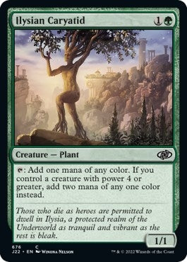 Image for Ilysian Caryatid (Jumpstart 2022) (676) - Magic: The Gathering