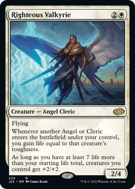Image for Righteous Valkyrie (Jumpstart 2022) (234) - Magic: The Gathering