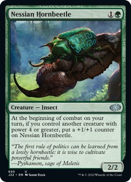 Image for Nessian Hornbeetle (Jumpstart 2022) (695) - Magic: The Gathering