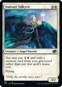 Image for Stalwart Valkyrie (Jumpstart 2022) (249) - Magic: The Gathering