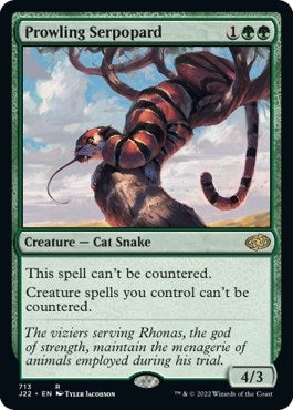 Image for Prowling Serpopard (Jumpstart 2022) (713) - Magic: The Gathering