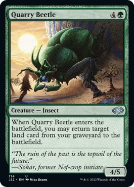 Image for Quarry Beetle (Jumpstart 2022) (714) - Magic: The Gathering