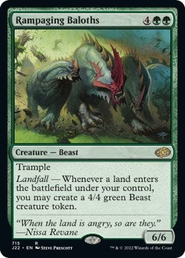 Image for Rampaging Baloths (Jumpstart 2022) (715) - Magic: The Gathering
