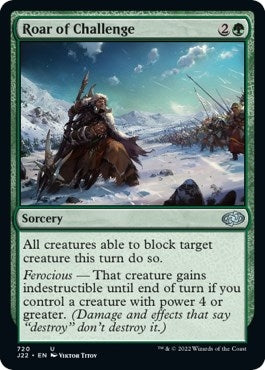 Image for Roar of Challenge (Jumpstart 2022) (720) - Magic: The Gathering