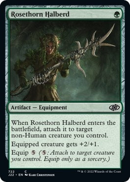 Image for Rosethorn Halberd (Jumpstart 2022) (722) - Magic: The Gathering