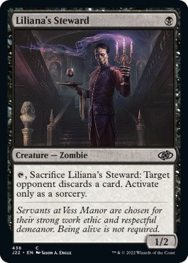 Image for Liliana's Steward (Jumpstart 2022) (436) - Magic: The Gathering