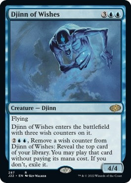 Image for Djinn of Wishes (Jumpstart 2022) (287) - Magic: The Gathering