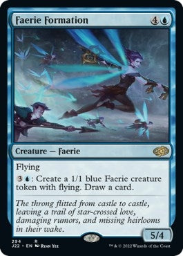 Image for Faerie Formation (Jumpstart 2022) (294) - Magic: The Gathering