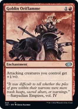Image for Goblin Oriflamme (Jumpstart 2022) (543) - Magic: The Gathering