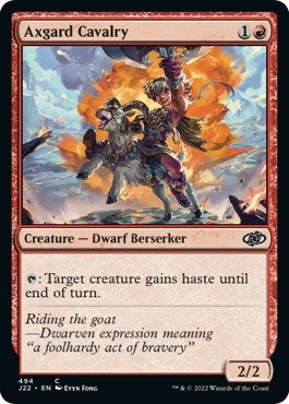 Image for Axgard Cavalry (Jumpstart 2022) (494) - Magic: The Gathering