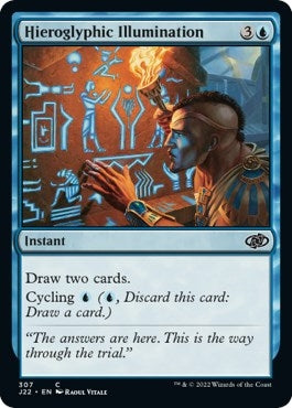 Image for Hieroglyphic Illumination (Jumpstart 2022) (307) - Magic: The Gathering