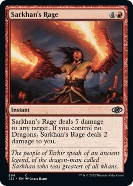 Image for Sarkhan's Rage (Jumpstart 2022) (594) - Magic: The Gathering