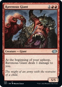 Image for Ravenous Giant (Jumpstart 2022) (585) - Magic: The Gathering