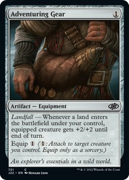 Image for Adventuring Gear (Jumpstart 2022) (751) - Magic: The Gathering