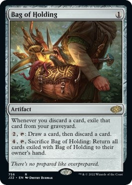 Image for Bag of Holding (Jumpstart 2022) (756) - Magic: The Gathering
