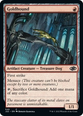 Image for Goldhound (Jumpstart 2022) (549) - Magic: The Gathering