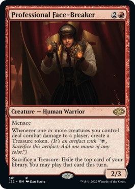 Image for Professional Face-Breaker (Jumpstart 2022) (581) - Magic: The Gathering