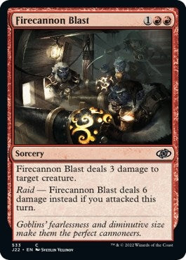 Image for Firecannon Blast (Jumpstart 2022) (533) - Magic: The Gathering