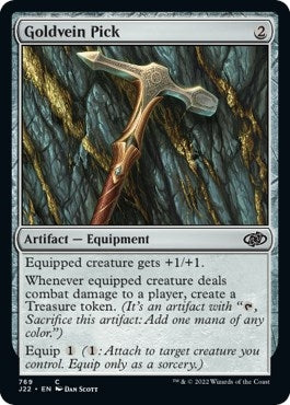 Image for Goldvein Pick (Jumpstart 2022) (769) - Magic: The Gathering
