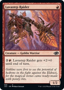 Image for Lavastep Raider (Jumpstart 2022) (568) - Magic: The Gathering