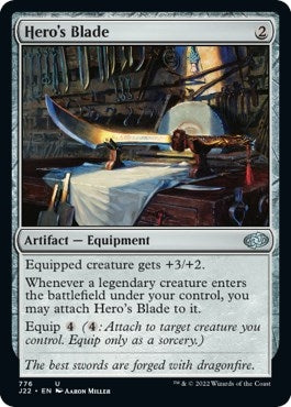 Image for Hero's Blade (Jumpstart 2022) (776) - Magic: The Gathering