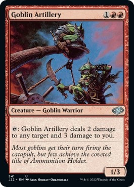 Image for Goblin Artillery (Jumpstart 2022) (541) - Magic: The Gathering
