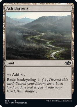 Image for Ash Barrens (Jumpstart 2022) (809) - Magic: The Gathering