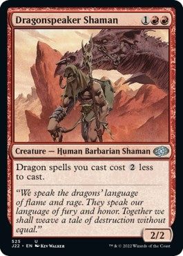 Image for Dragonspeaker Shaman (Jumpstart 2022) (525) - Magic: The Gathering